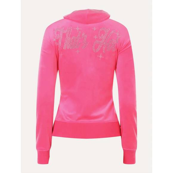 NEW PARIS HILTON sparkle that’s hot hoodie in candy kiss - Picture 3 of 3